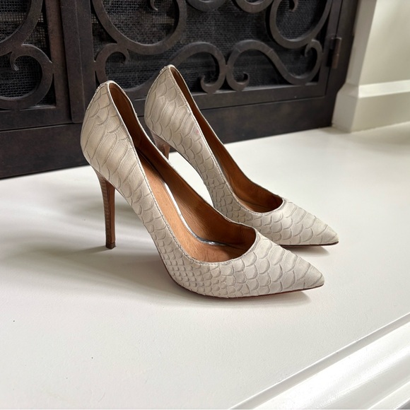 Coach Harlee Leather Heels size 8.5 - Picture 1 of 11